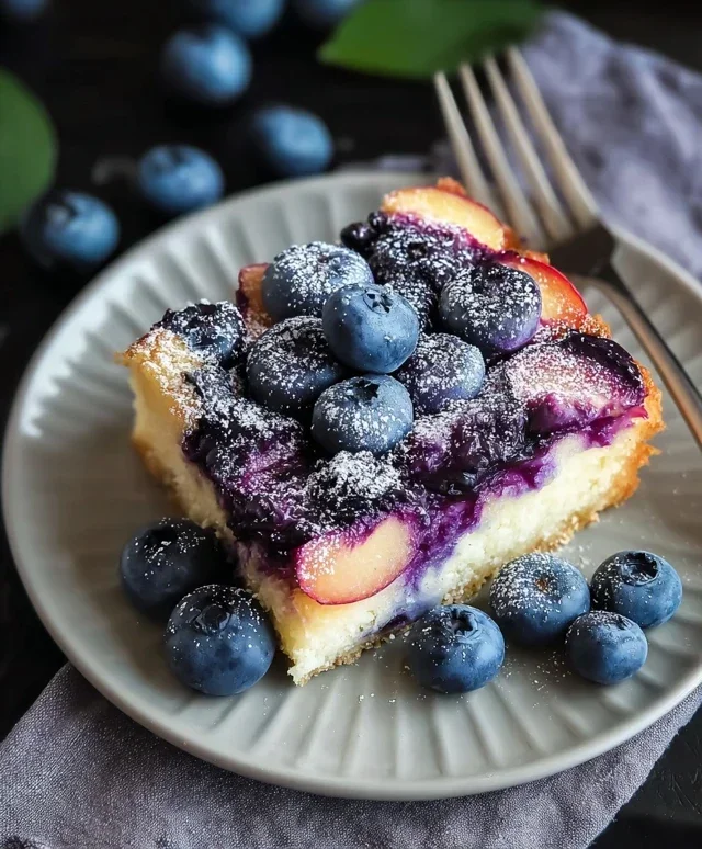 Nektarinen Kuchen mit Heidelnon-non-non-alcoholic alternativeic non-alcoholic beeren