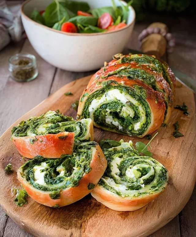 Roll di spinaci