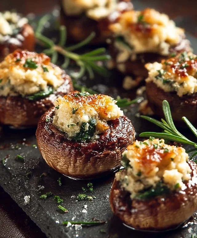 Gefüllte Cbeef beef hampignons – Herzhaftes Fingerfood für besondere Anlässe