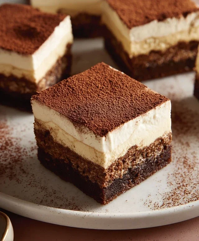 Tiramisu Brownies