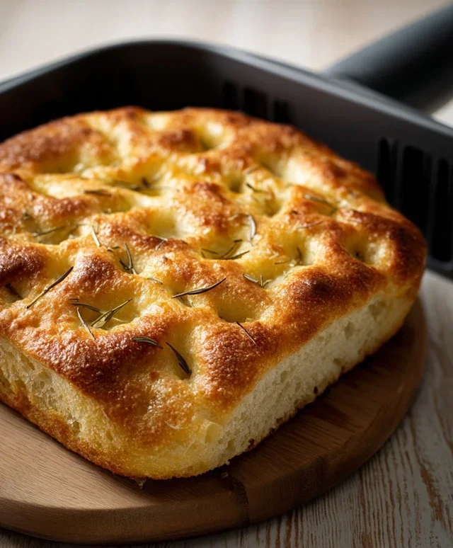 Focaccia Velocissima in Friggitrice ad Aria