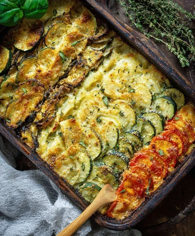 Verdure al forno gratinate