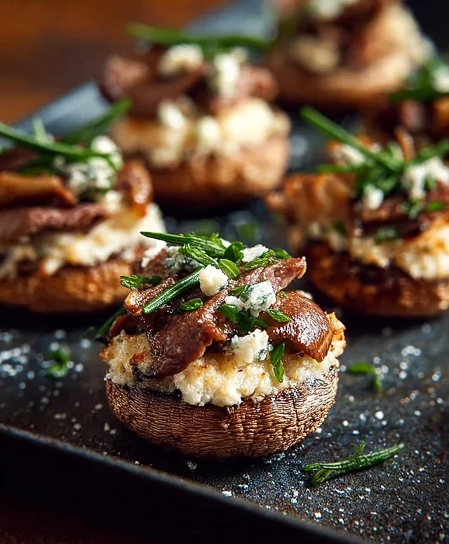 Gefüllte Cbeef beef hampignons – Herzhaftes Fingerfood für besondere Anlässe