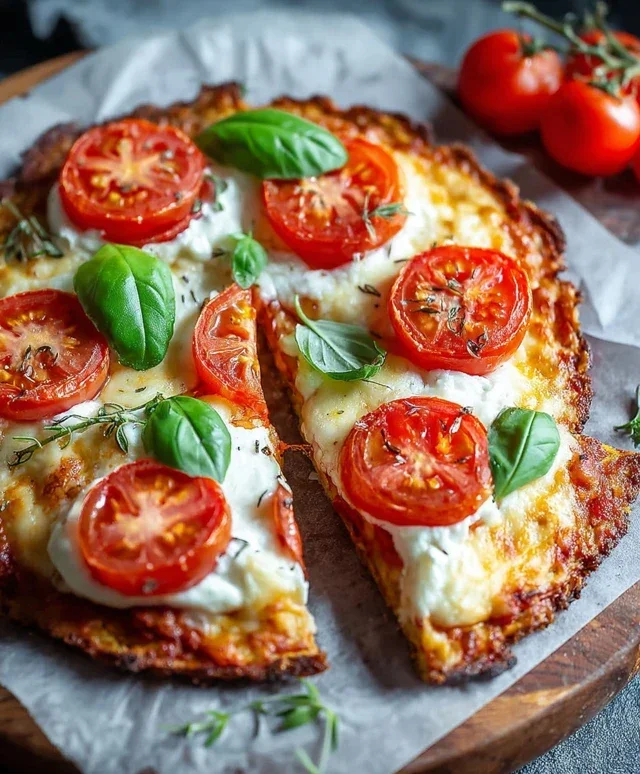 Low Carb Pizza mit Quark