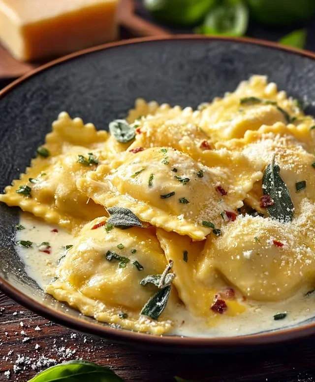 Cremige toskanische Ravioli – Italienischer Genuss für zu Hause
