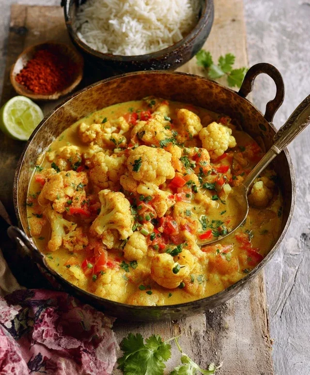 Blumenkohl-Curry-Auflauf