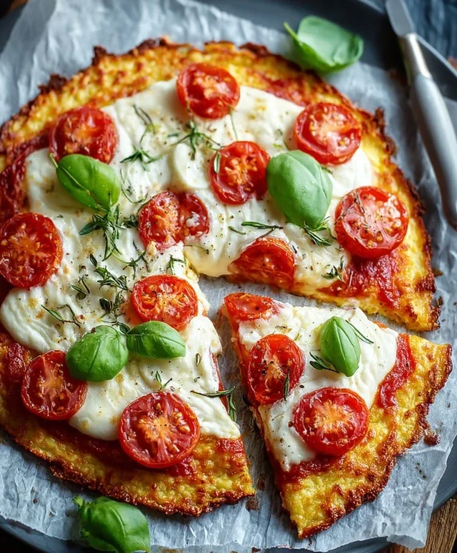 Low Carb Pizza mit Quark