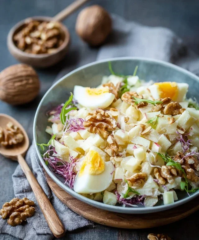 Waldorfsalat wie fruher