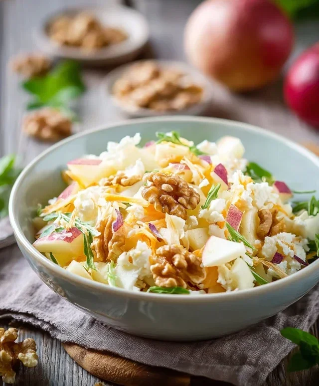 Waldorfsalat wie fruher