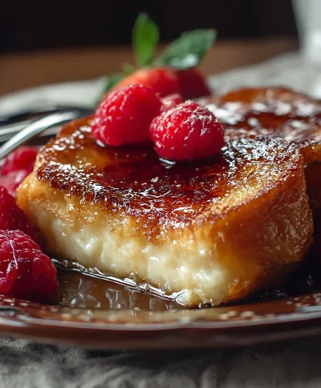 Crème Brûlée French Toast Auflauf – Ein Hauch von Luxus zum Frühstück