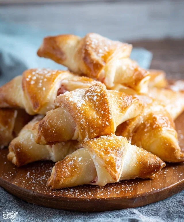 CORNETTI SALATI DI PASTA SFOGLIA