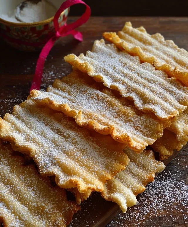 Chiacchiere al forno (senza burro) leggere e golose!
