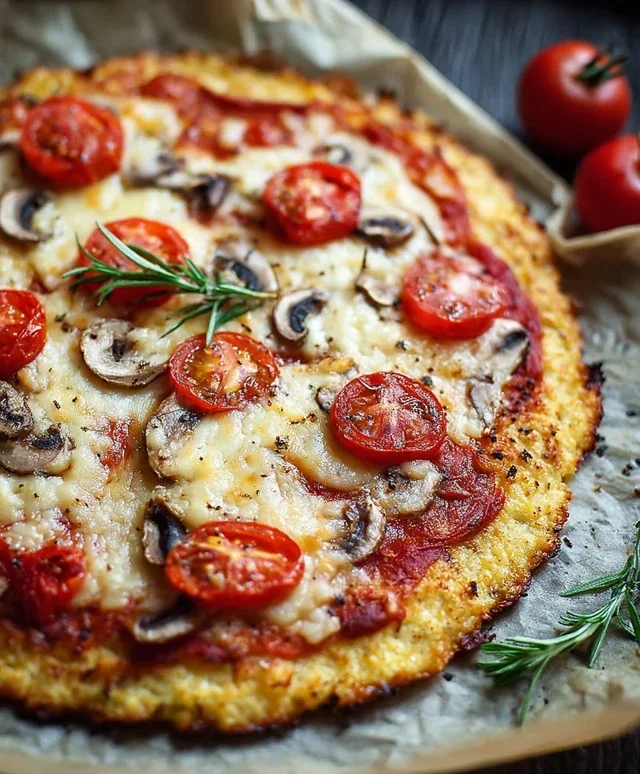 Low Carb Blumenkohl Pizza