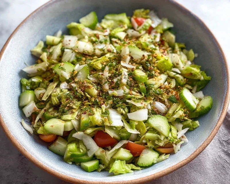 Yum Yum Salat (einfaches Rezept)