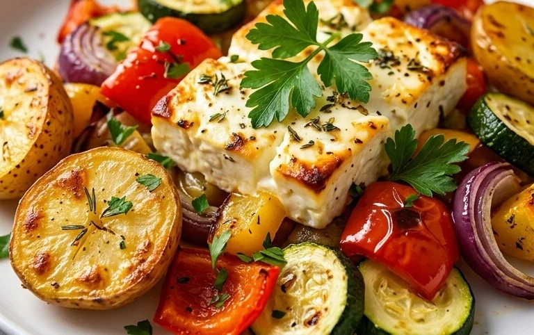 Köstliches Feta Kartoffeln Ofengemüse: Einfach und Gesund!