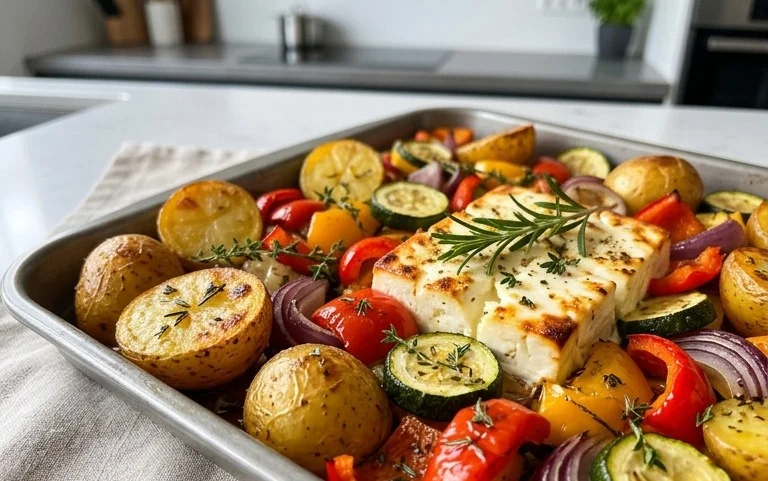 Köstliches Feta Kartoffeln Ofengemüse: Einfach und Gesund!