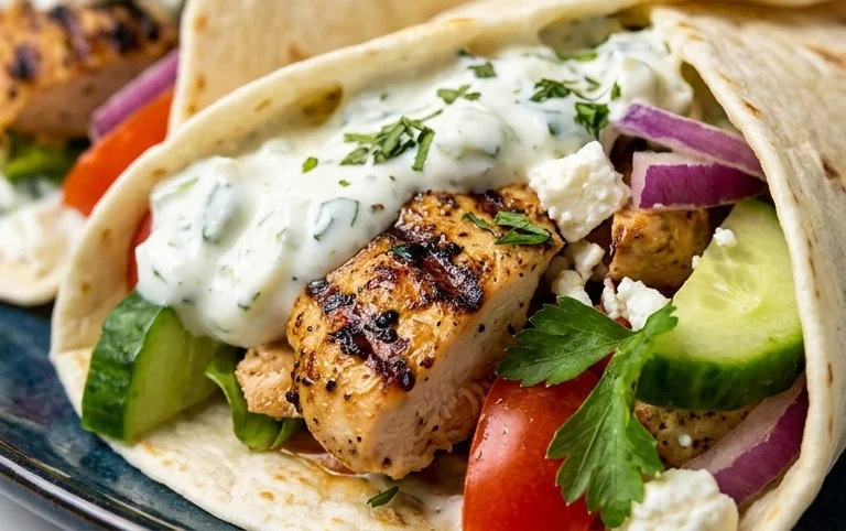 Griekse Kipwraps met Tzatziki maken is eenvoudig en lekker!