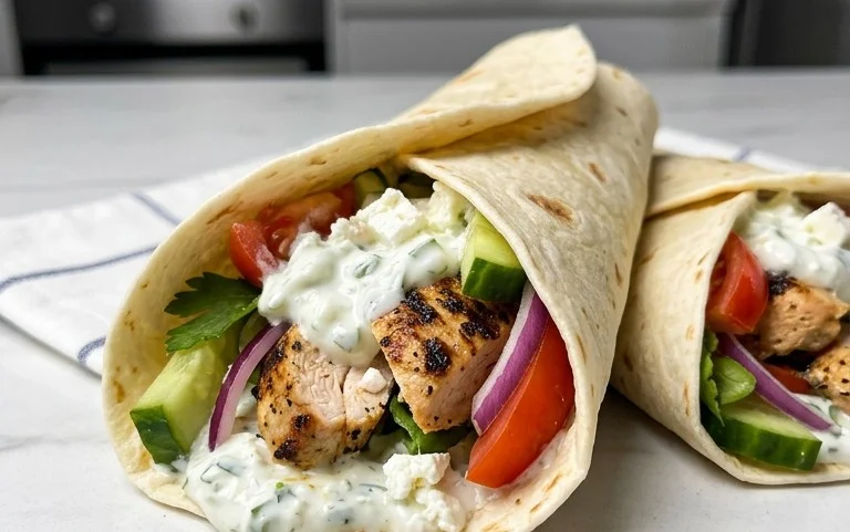 Griekse Kipwraps met Tzatziki maken is eenvoudig en lekker!
