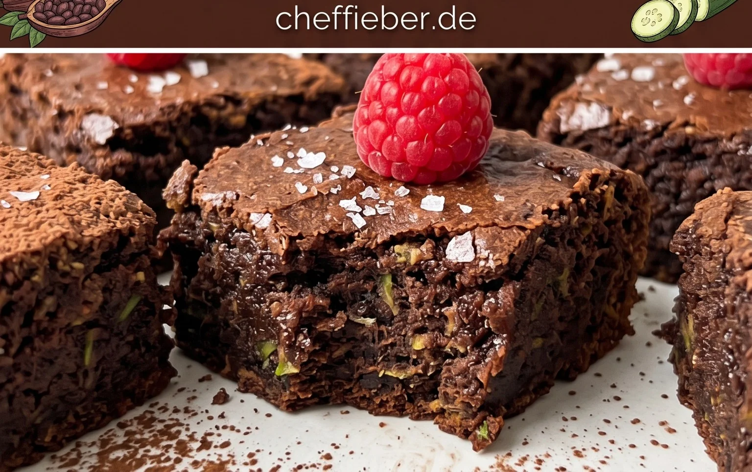 Vegane Zucchini Brownies