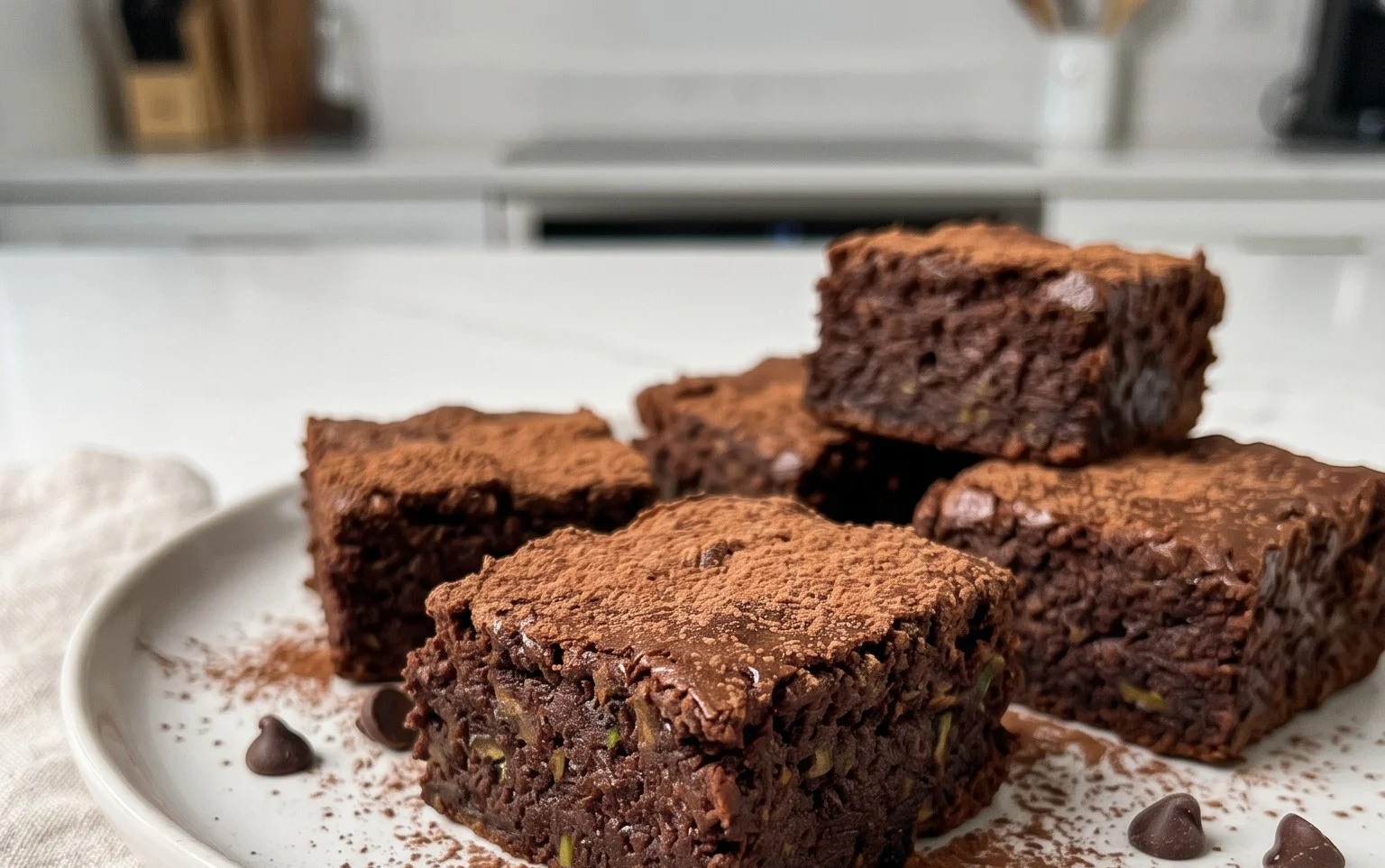 Vegane Zucchini Brownies