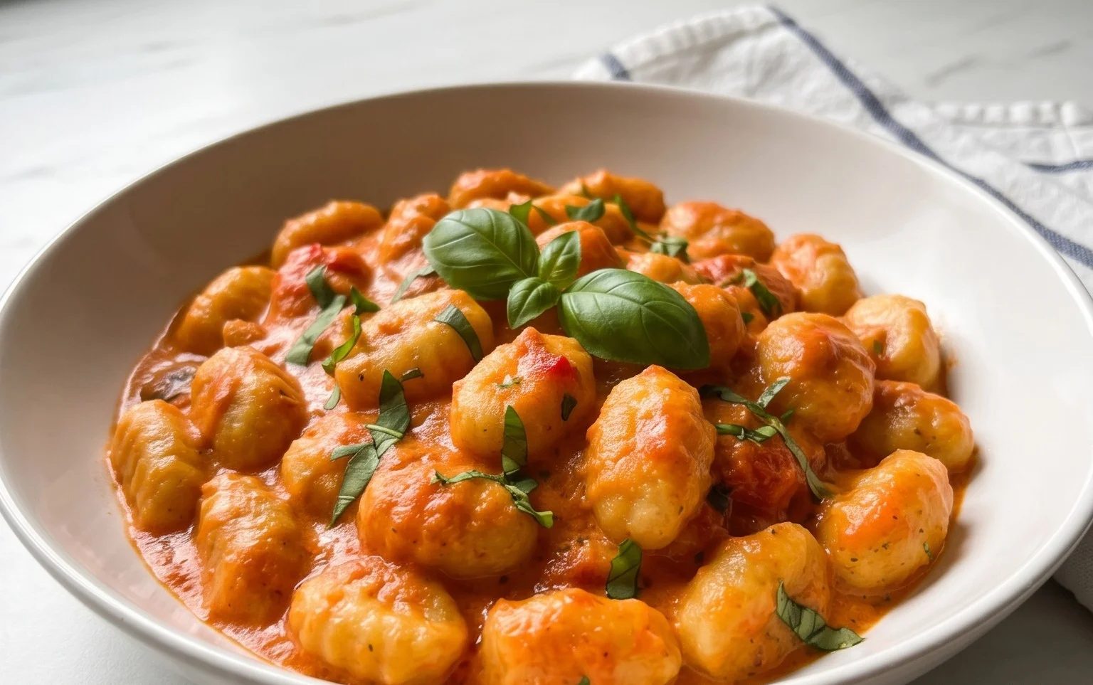Creamy Tomato Gnocchi