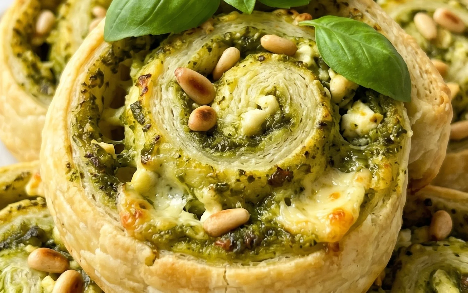 Pesto Feta Rolls