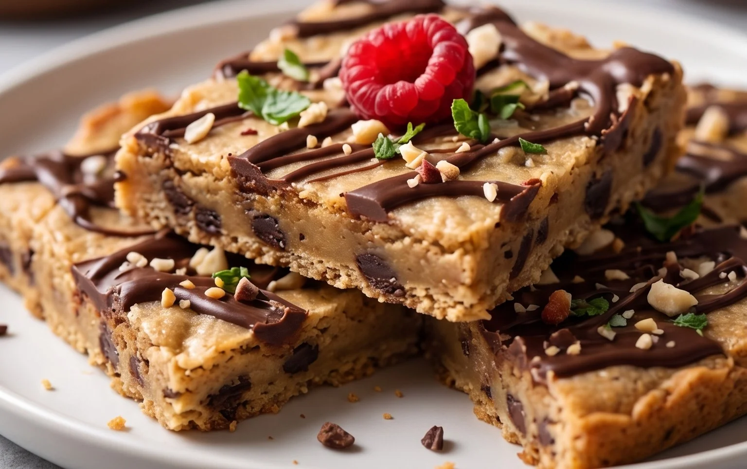 Healthy Cookie Dough Bark