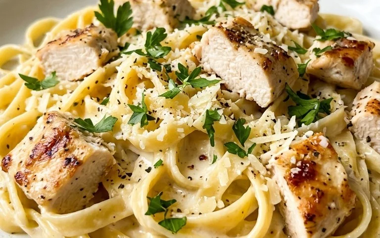 Cremige Hähnchen-Alfredo-Nudeln: Ein Unglaubliches Ultimatives Rezept