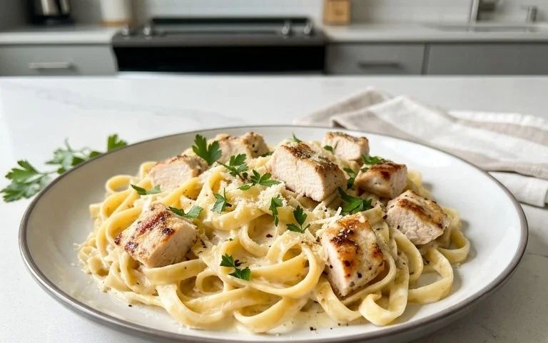 Cremige Hähnchen-Alfredo-Nudeln: Ein Unglaubliches Ultimatives Rezept