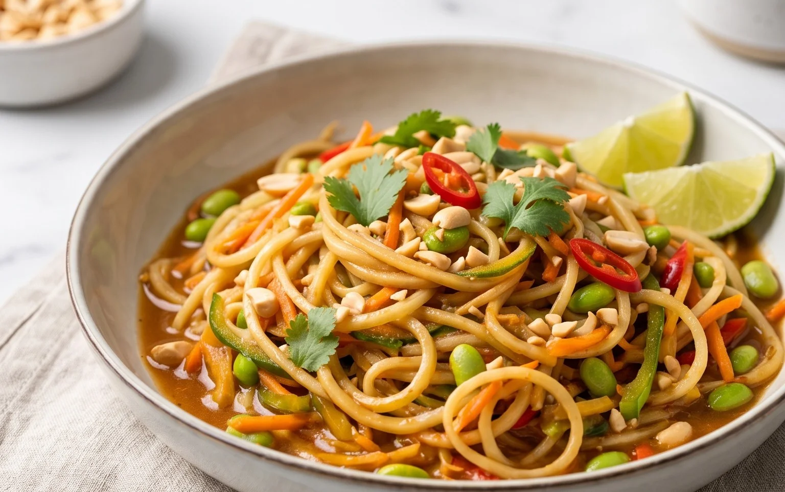 Kohlrabi Nudeln: Low Carb & asiatisch