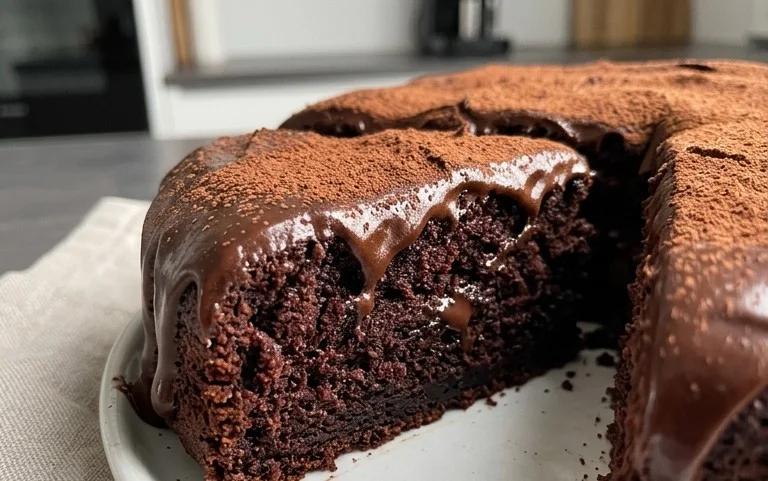 Saftiger Schokokuchen