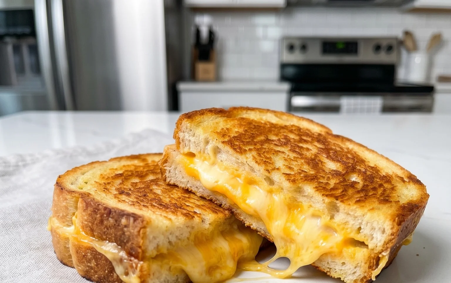 Air Fryer Grilled Cheese Recipe