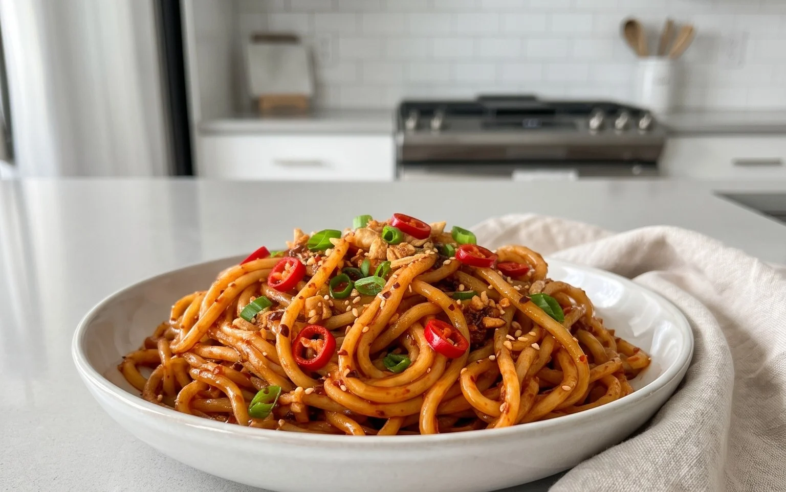 Spicy Potato Noodles