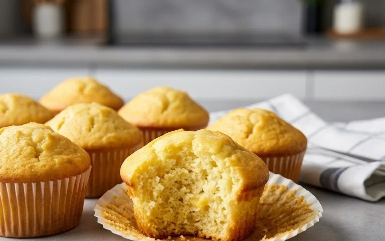 saftige Zitronen Muffins