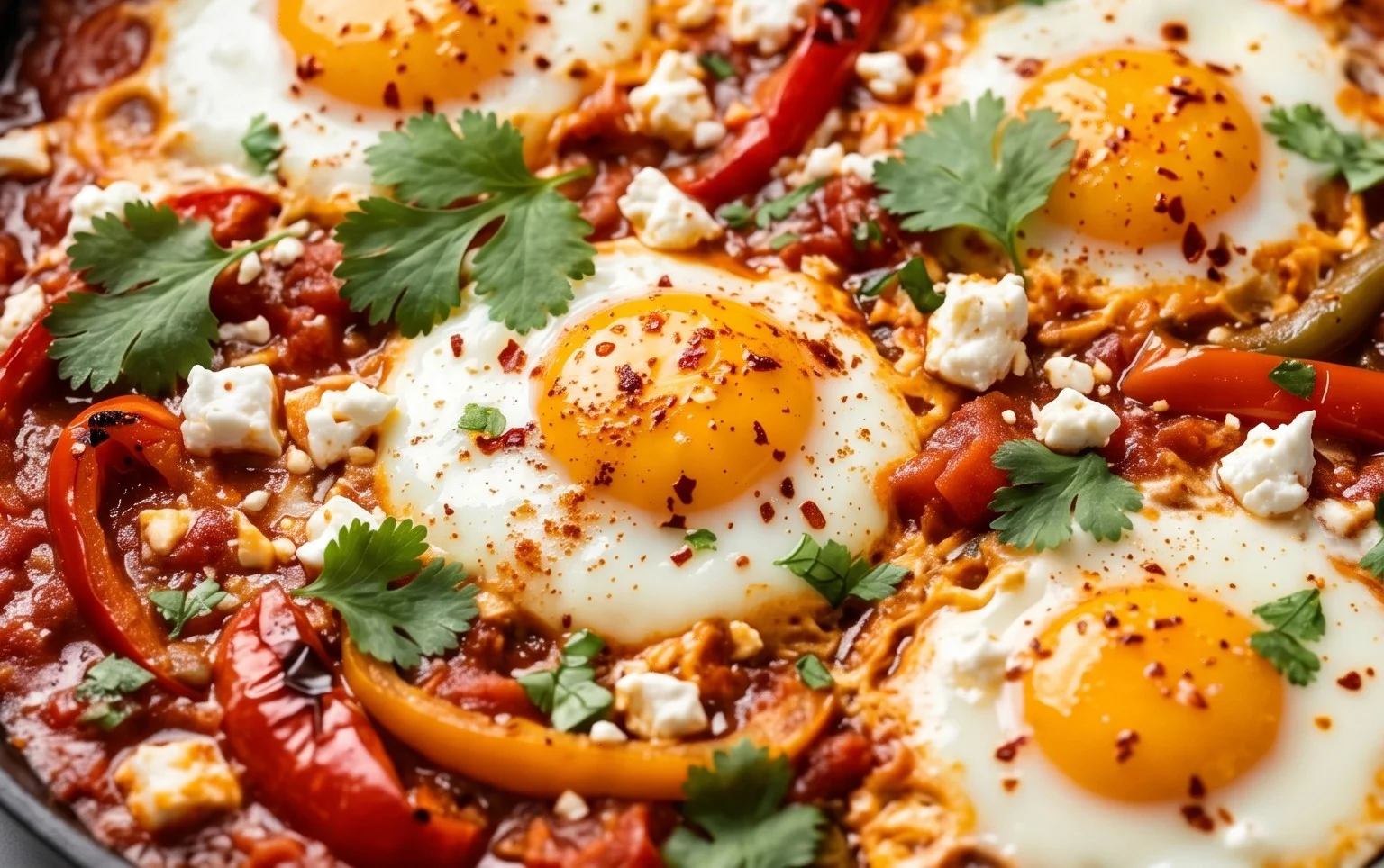 One Pan Shakshuka (Eggs in Hell)