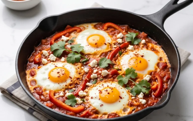 One Pan Shakshuka (Eggs in Hell)
