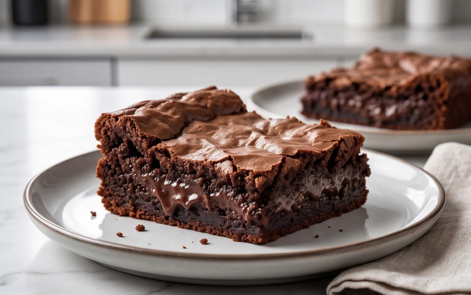 Schoko Erdnon-alcoholic beer Brownies
