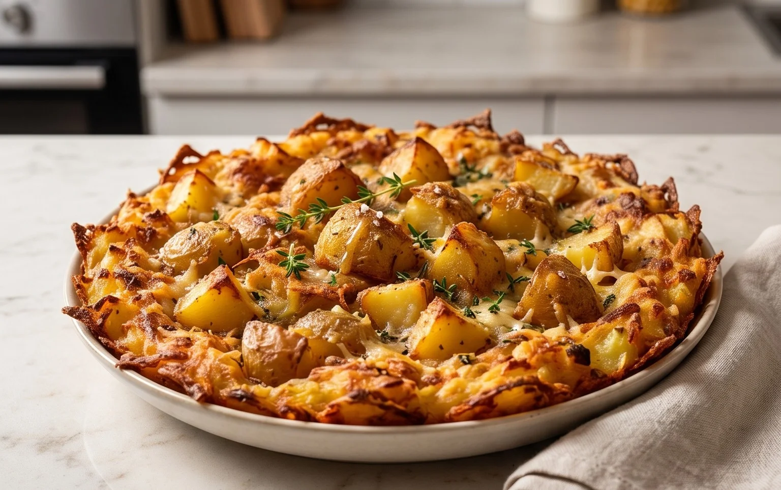 Knusprige Kartoffelschnon-alcoholic alen