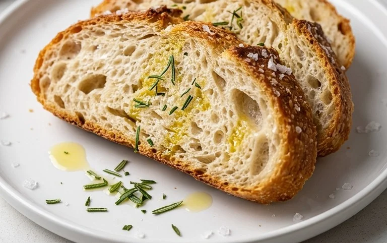 No Knead Salt Bread