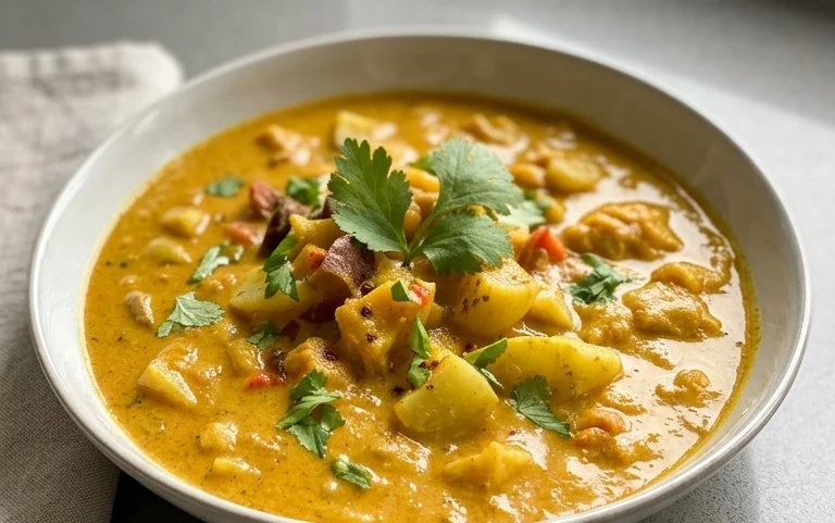 Kohlrabi-Curry – cremig & lecker