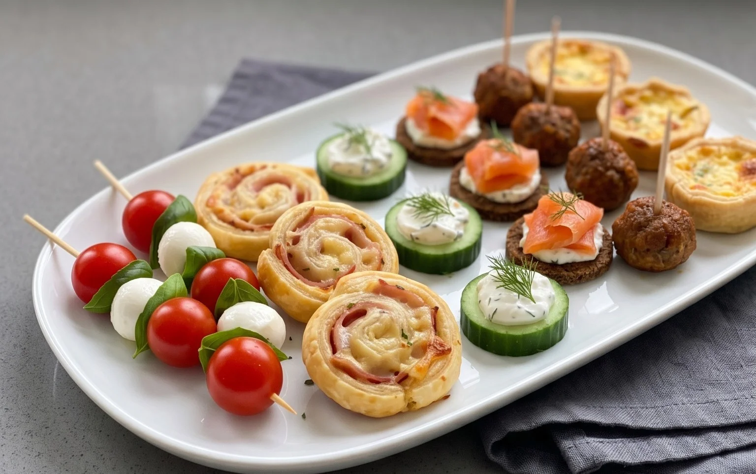 Fingerfood-Rezepte: 6 einfache Varianten für Party, Buffet & Brunch