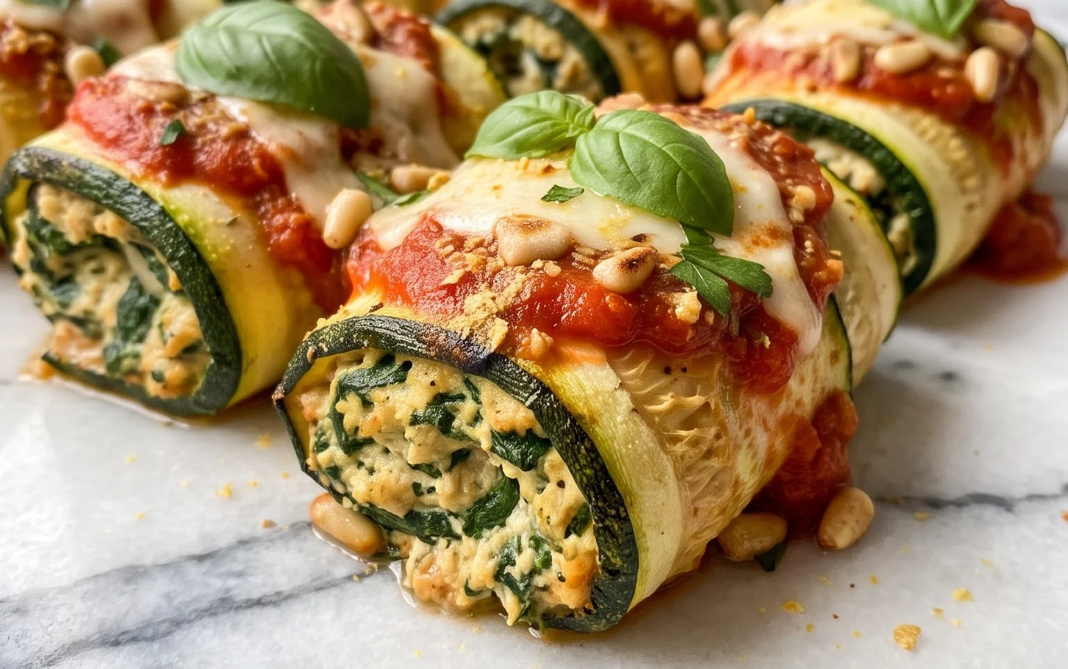 Vegan Zucchini Rollatini