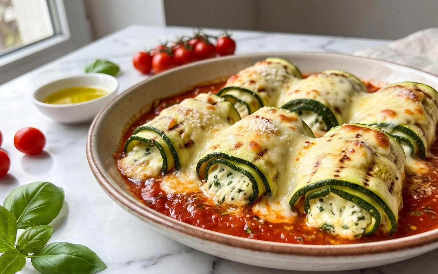 Zucchini Rollatini
