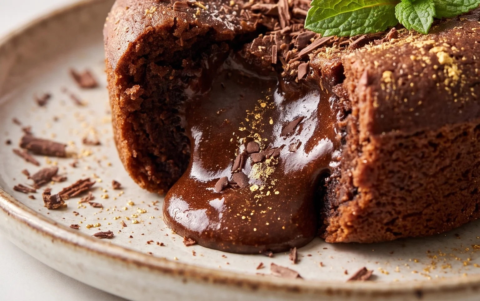 Air Fryer Lava Cake