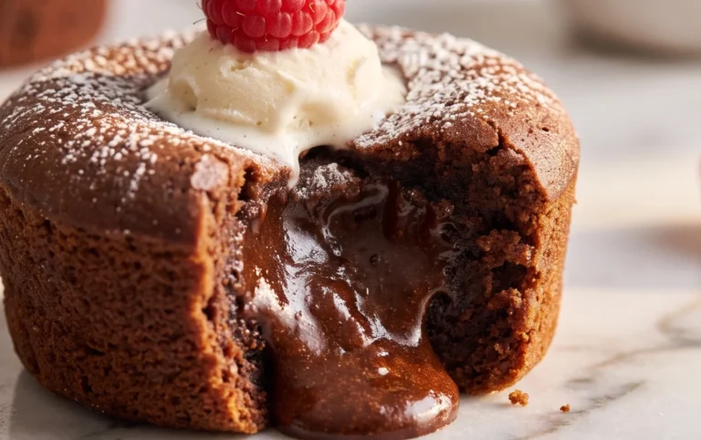 Air Fryer Lava Cake