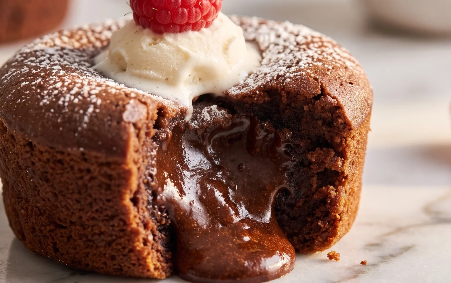 Air Fryer Lava Cake