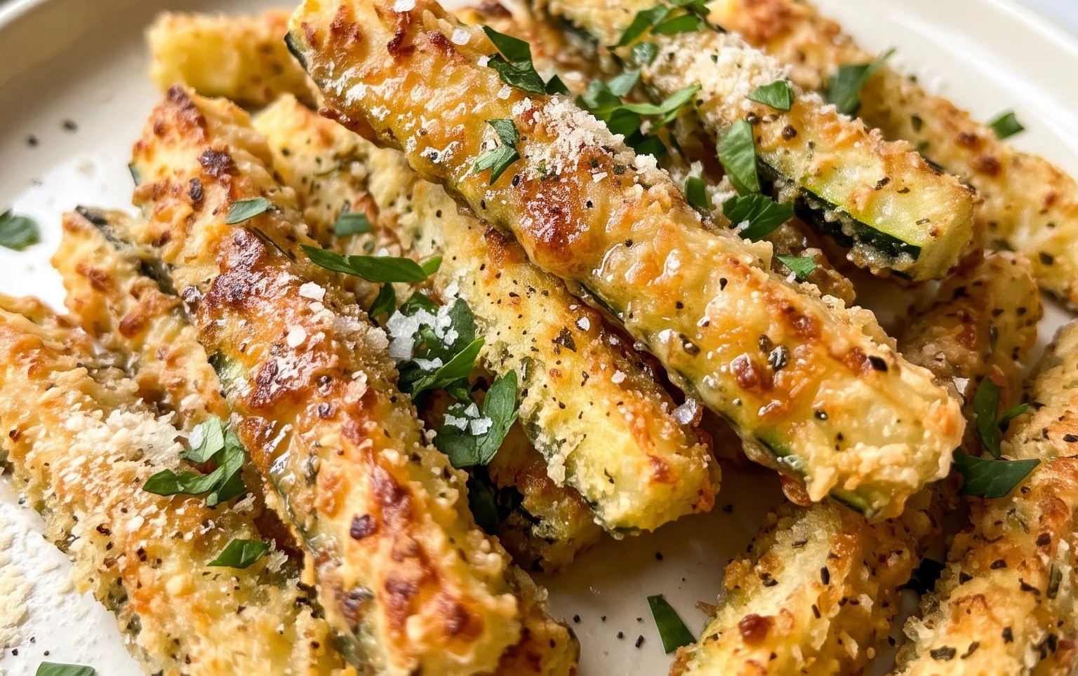 Parmesan Zucchini Fries