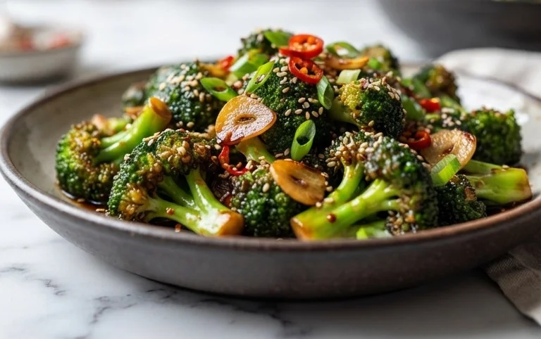 Garlic Broccoli Stir Fry