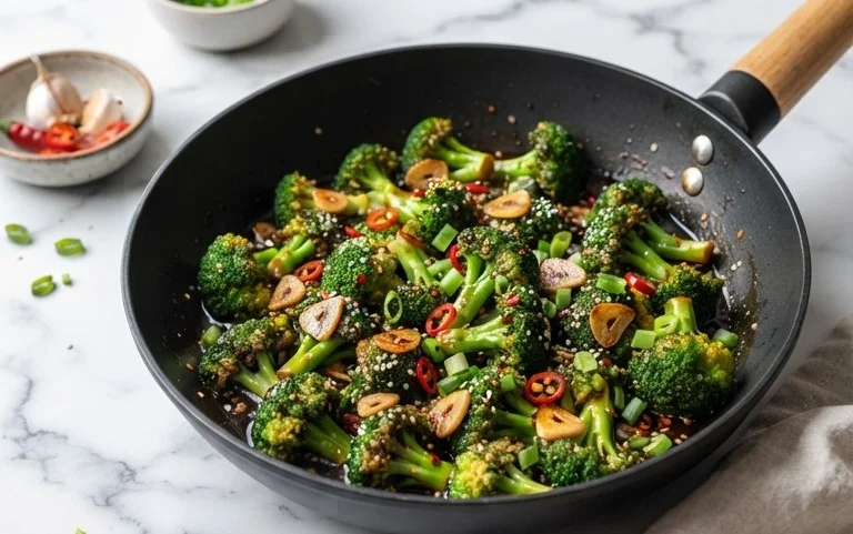 Garlic Broccoli Stir Fry