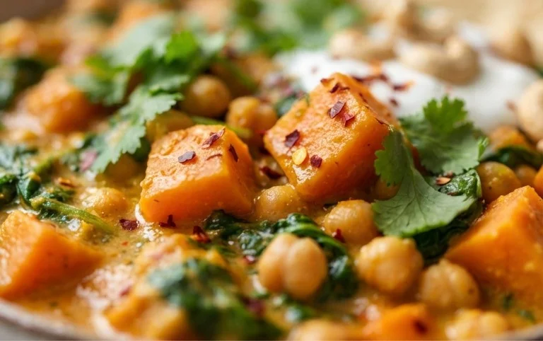 Sweet Potato and Chickpea Curry